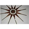 Image 1 : ELGIN MID-CENTURY "STARBURST" WALL CLOCK (WORKING)