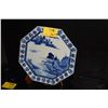 Image 1 : BLUE AND WHITE CHARGER (19" D)