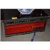 Image 1 : BLACK LACQUER CABINET W/5 DRAWERS & MOTHER OF PEARL INLAY