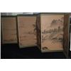 Image 1 : 6 PANEL JAPANESE SCREEN (UNKOKU SCHOOL 19TH-19TH C.