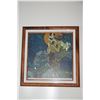 Image 1 : KOA FRAMED CHINESE ART; SIGNED 4/10 (24 1/2" X 25 3/4")