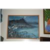 Image 1 : OIL ON CANVAS, "DIAMOND HEAD"; SIGNED (FRAMED 18" X 24")