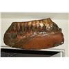 Image 1 : COPPER WALL ART SCULPTURE, "DIAMOND HEAD"; SIGNED (17" X 33")