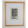 Image 2 : DODIE WARREN PHOTO ETCHING; SIGNED (FRAMED 11.5" X 14") & PHOTO ETCHINGS; SIGNED (UNFRAMED 7 1/2" X 