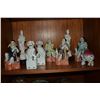 Image 1 : VINTAGE CHINESE PORCELAIN FIGURINES & STANDS (11 PCS)