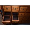 Image 2 : ANTIQUE ELM WOOD CHING STYLE MEDICINE CHEST W/28 DRAWERS, CHING DYNASTY (FROM BEIJING) (62" X 39" X 