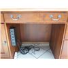 Image 8 : Wooden Lexington Desk w/ Drawers 62" x 24" x 31"H