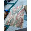 Image 8 : Maile Indich Collection Area Rug, Tropical Leaves 9' x 12'