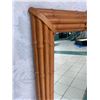 Image 2 : Large Rattan-Look Mirror, Composite Material 31.5" x 48"