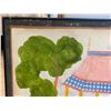 Image 2 : Large Framed Canvas Art, Reproduction, Coated Aluminum Frame 40" x 50"