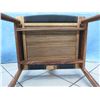 Image 8 : Qty 2 Wishbone Chairs, Mango Wood and Leather Seats 23"W x 18"D x 30"H