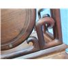 Image 12 : Pair of Chinese Emperor Chairs with Marble Inlay 27" x 19" x 44" H