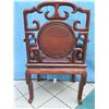 Image 4 : Pair of Chinese Emperor Chairs with Marble Inlay 27" x 19" x 44" H