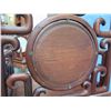 Image 9 : Pair of Chinese Emperor Chairs with Marble Inlay 27" x 19" x 44" H