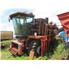 Image 1 : Byron 8400 Harvester - Does Not Run, Flat Tire, Buyer Responsible for Removal