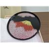 Image 2 : Round Mt Fuji Art Work w/ Stand in Wooden Box