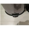 Image 2 : Qty 2 Round Metal Waste Baskets w/ Foot Control Lid