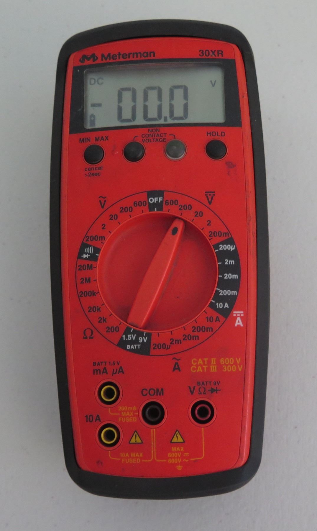 Meterman 30XR True RMS LCD Digital Multimeter