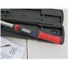 Image 2 : Snap-On Tools TechWrench Electronic Torque Wrench 25-250 Ft Lb. in Hard Case