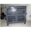 Image 2 : StrongHold Heavy Duty Mobile Ventilated Cabinet Model 65-VB-243-CA (Retail $3380)