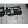 Image 2 : Qty 2 Organizer Trays of Aviation Hardware: Bolts, Screws, etc