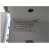 Image 8 : White 4 Door Locking Cabinet w/ 2 Shelves Inside 66"x18"x29"H