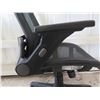 Image 8 : Whalen Furniture Black Mesh Rolling Executive Office Arm Chair