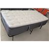 Image 1 : Global Home Imports Pocket Spring Box Top Twin Mattress on Folding Metal Frame