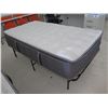 Image 2 : Global Home Imports Pocket Spring Box Top Twin Mattress on Folding Metal Frame