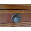 Image 8 : Wooden End Table w/ Drawer, Contents & 2 Door Cabinet 24"x18"x24"H