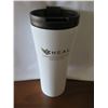 Image 2 : Box of 25 Coffee Tumblers 16oz Hot/Cold w "HEAL" Logo
