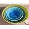 Image 8 : Misc Kitchen: Plastic Bowls, Metal Colander, Food Storage Containers & Utensils