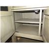 Image 8 : Wooden Cabinet w/ 2 Drawers, 3 Doors & Undershelf 48"x16"x36"
