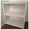 Image 1 : White 2 Tier Shelf 24"x15"x27"H
