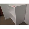 Image 2 : White 2 Tier Shelf 24"x15"x27"H