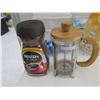 Image 8 : Misc Supplies:  Keurig Coffee Pod Holder & Cups, Aveeno Lotions, Cleaners, etc