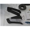 Image 8 : Misc Office Supplies: Safe, Organizers, Arrow Fastener, Paper Pro Stapler, etc