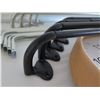 Image 8 : Multiple Hand Rails, Curtain Rods, Overhead Light & Bernini Wall Clock