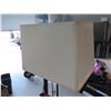 Image 2 : Tall Wooden Lamp w/ Square Shade