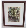 Image 1 : Framed Photographic Art: Coral, Signed 17 x 20.5