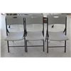 Image 1 : Qty 3 Lifetime Folding Chairs