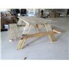Image 2 : Wooden Picnic Table