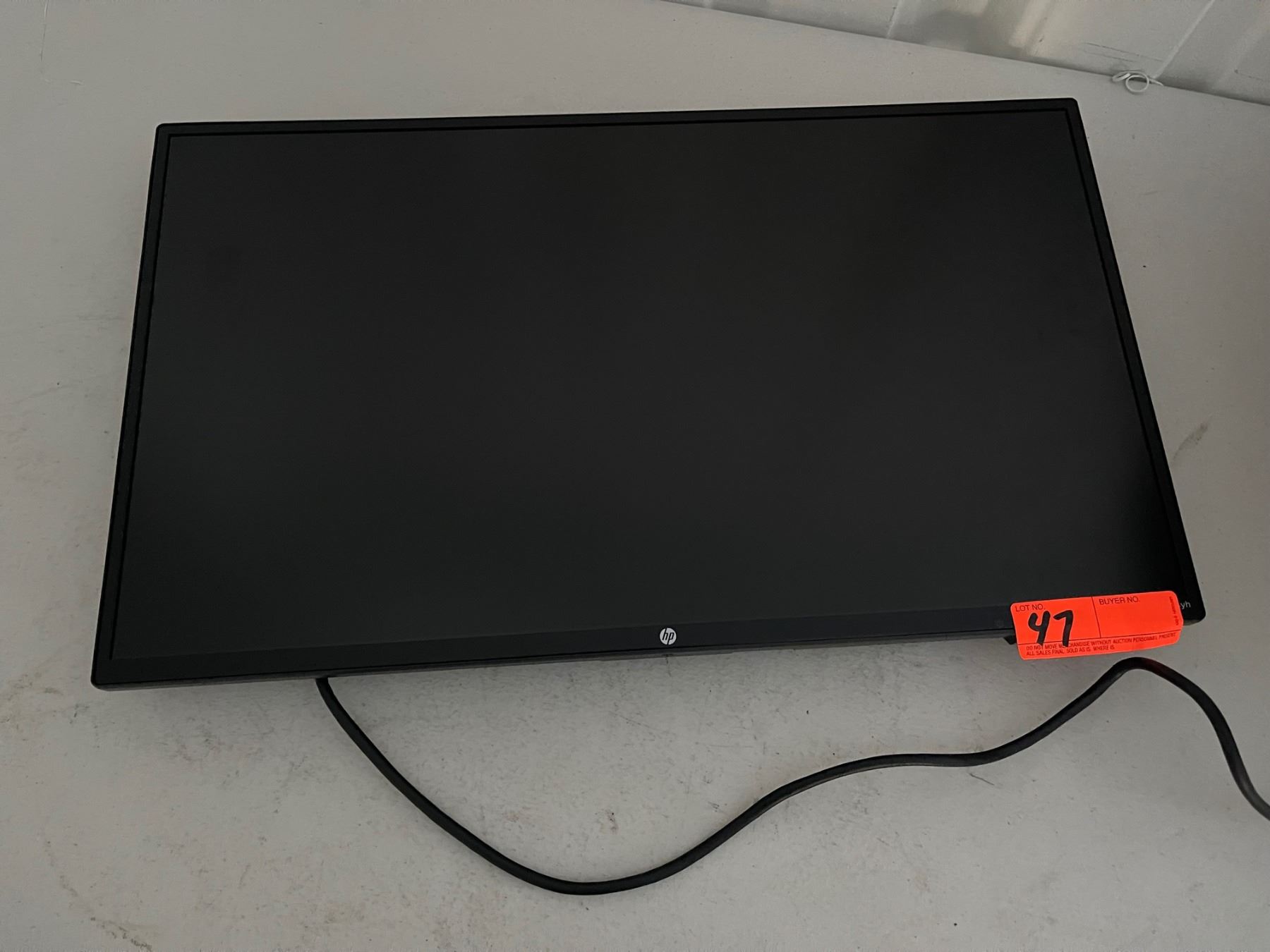 HP Computer Monitor- No Stand or Mount