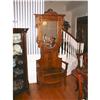 Image 1 : Oak Victorian Hall Tree #1846080