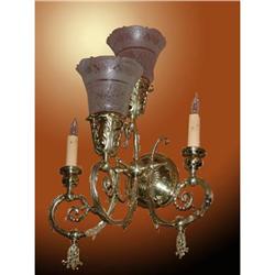 Four Arm American Transitional Gas Sconces #1846218