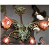 Image 1 : Victorian Chandeliers with Carnival Glass #1846249