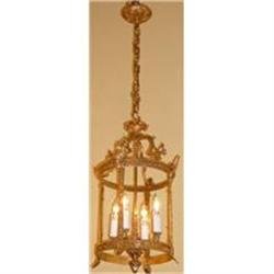 Bronze Lantern Chandelier Ceiling Fixture #1846420