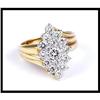 Image 1 : UNIQUE 18K YELLOW GOLD DIAMOND RING #1846468