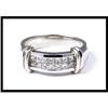 Image 1 : Platinum Invisible Set Diamond Band #1846473