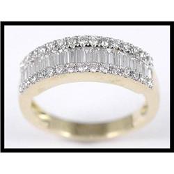 Gorgeous 18K Yellow Gold Diamond Ring #1846571